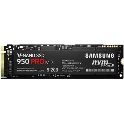  512GB Samsung 950 PRO M.2 NVMe SSD