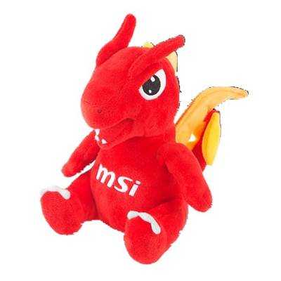 msi dragon plushie