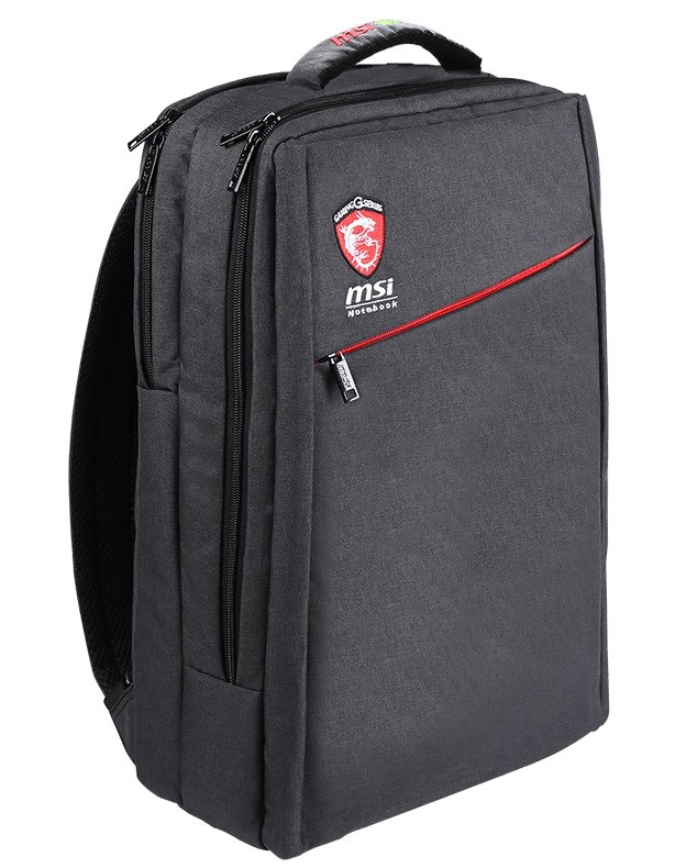 thumbnail image 2 of MSI Gaming Backpack (9571014) – Gray – Fits 17-inch Laptops 2 of 2
