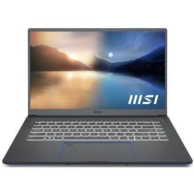   MSI Prestige 15 A12UD-005 (Carbon Gray) 15.6" Full HD IPS-Level Laptop w  /  NVIDIA GeForce RTX 3050Ti 4GB GDDR6 (Core i7-1260P & Windows 11 Pro)