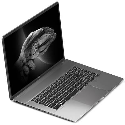   MSI Creator Z17 A12UGST-049 (Lunar Gray) 17" 165Hz QHD+ (100% DCI-P3) Finger Touch Panel Creative Professional Laptop w /  NVIDIA GeForce RTX 3070Ti (Core i7-12700H & Windows 11 Pro)