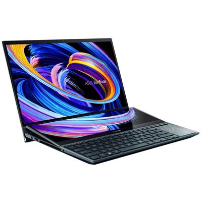   ASUS Zenbook Pro Duo 15 (UX582ZM-XS99T) 15.6" OLED 4K UHD (100% DCI-P3) Touchscreen Laptop w  /  NVIDIA GeForce RTX 3060 6GB GDDR6 - Celestial Blue (Core i9-12900H & Windows 11 Pro)