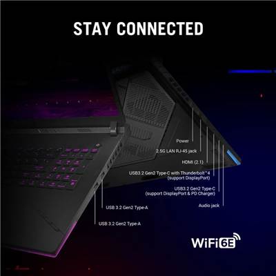   ASUS ROG STRIX SCAR 18 (G834JY-XS97) 18" 240Hz QHD+ WQXGA (100% DCI-P3) Gaming Laptop w  /  GeForce RTX 4090 16GB GDDR6 (Core i9-13980HX & Windows 11 Pro)