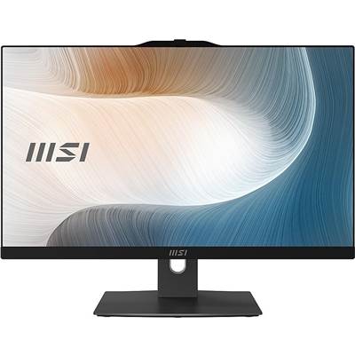  (OPEN-BOX) MSI All-in-One Desktop Computer Modern AM242TP 12M-054US (Black) 23.8" IPS Grade Panel LED Backlight Full HD Touchscreen w  /  Intel Iris Xe Graphics (Core i5-1240P)