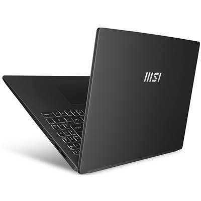   MSI Modern 15 B12M-433US (Classic Black) 15.6" Thin Bezel Full HD IPS-Level Laptop w  /  Intel Iris Xe (Core i3-1215U)
