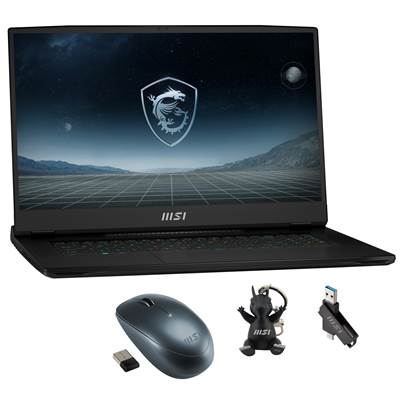   MSI CreatorPro X17HX A13VM-236US (Black) 17.3" UHD 144Hz IPS-Level (100% DCI-P3) Creative Professional Laptop w  /  NVIDIA RTX 5000 ADA 16GB GDDR6 (Core i9-13980HX & Windows 11 Pro)