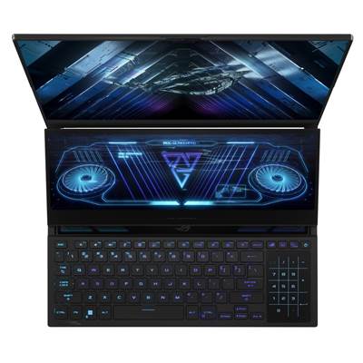  (OPEN-BOX) ASUS ROG Zephyrus Duo 16 (GX650PZ-XS96) 16" 240Hz (3ms) QHD+ WQXGA (100% DCI-P3) Gaming Laptop w  /  GeForce RTX 4080 12GB GDDR6 (AMD Ryzen 9 7945HX & Windows 11 Pro)