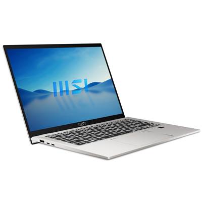  (OPEN-BOX) MSI Prestige 14Evo B13M-269US (Urban Silver) 14" Full HD IPS-Level (100% sRGB) Laptop w  /  Intel Iris Xe (Core i7-13700H & Windows 11 Pro)