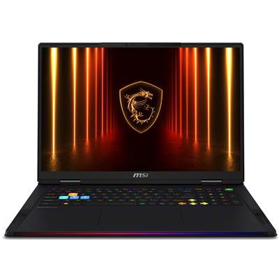   MSI Raider 18 HX AI A2XWJG-069US 18" 4K UHD+ 120Hz Mini LED (100% DCI-P3) Gaming Laptop w  /  NVIDIA GeForce RTX 5090 (Core Ultra 9 285HX & Windows 11 Pro)